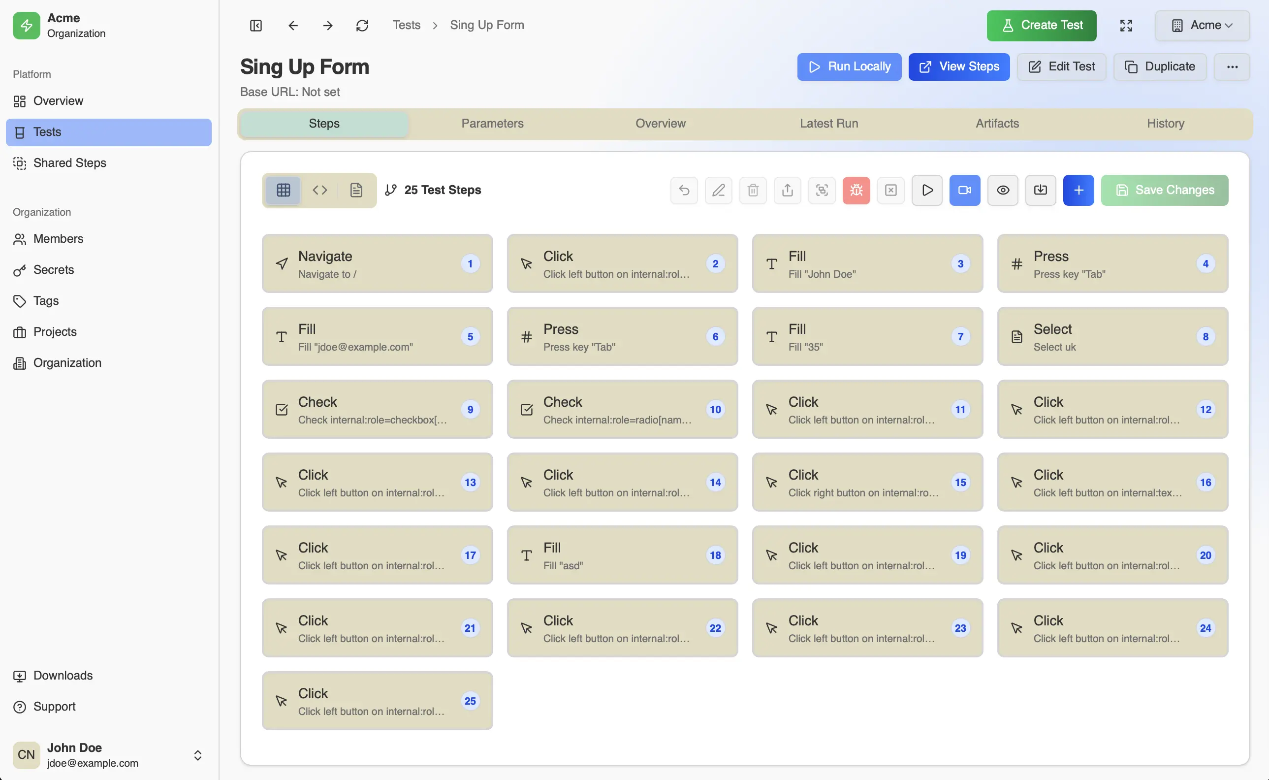 SmoothDeploy app screenshot